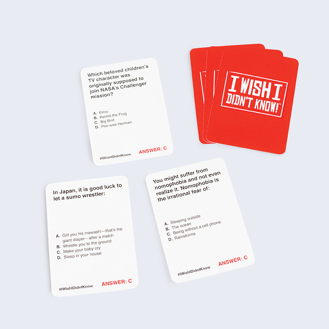 I Wish I Didn't Know